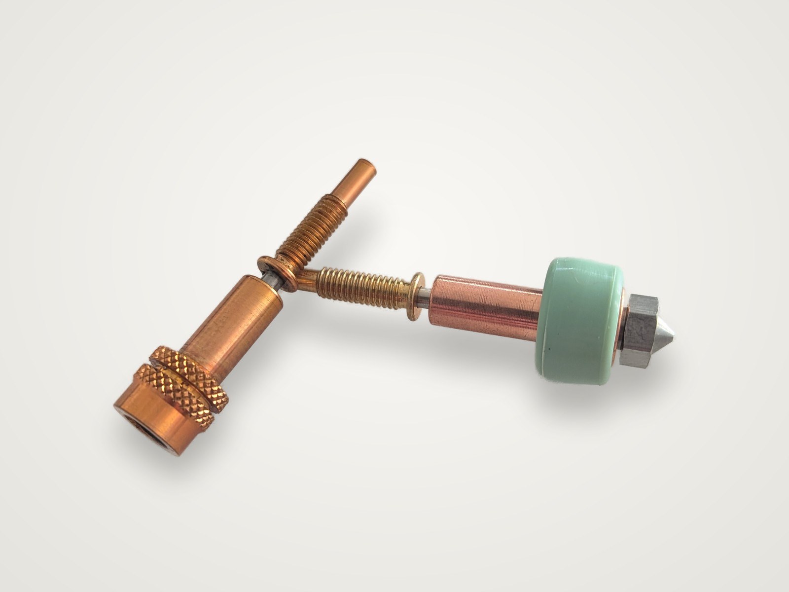 The adapter — with and without its sock